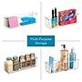 iDESIGN Adhesive Organizers, Clear, 2/Set (27934M2)~#|#~F9D115A5-5B29-430E-99857775EA38FECD_sc7