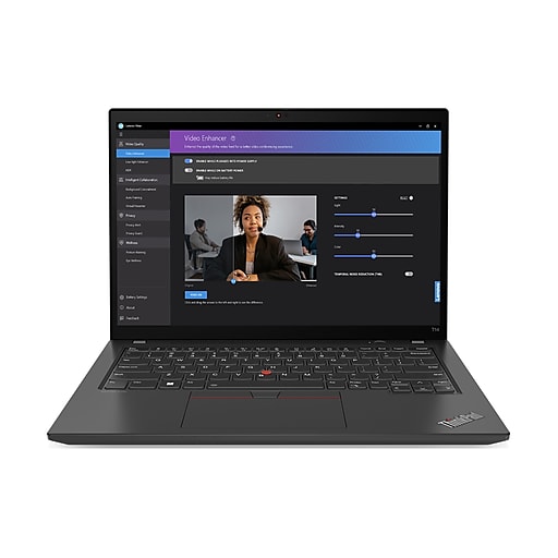 Máy tính xách tay Lenovo ThinkPad T14 Gen 4 14", Intel Core i7-1355U, RAM 32GB, SSD PCIe 1TB, Windows 11 Pro (21HDS2N000) | Staples