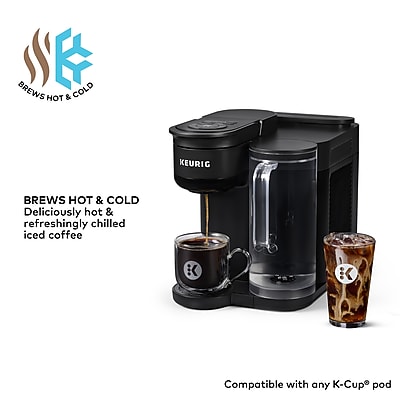 Keurig K-Brew+Chill Iced or Hot Single-Serve K Cup Coffee Maker: 70 oz Capacity, Electric, Uses Coffee Pods, Cold Brew, 9 Cup Capacity - Thumbnail 5