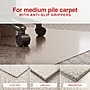 Staples Carpet Chair Mat, 46" x 60", Designed for Medium-Pile Carpet, Clear Polycarbonate (ST63675)~#|#~F9D3F52E-9466-4857-A01CB0064AD38332_sc7