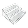Azar 10.25"W Countertop Display, Clear, 2/Pack (326029)~#|#~F9DB2266-2618-4135-AE8A75C43C79A653_sc7