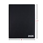 2026 Staples 8" x 11" Weekly & Monthly Appointment Book, Black (ST21494-26)~#|#~F9DF5C60-E7E2-4D79-972CE9B7C69C3896_sc7