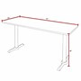 Regency Cain 72"W x 24"D Training Room Table, Laminate, Ash Grey (MTRCT7224AG)~#|#~F9F35795-DAAC-41AA-953F6E7DF1873CC8_sc7