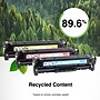 Staples Remanufactured Cyan Standard Yield Toner Cartridge Replacement for HP 131A/Canon 131 (TRCF211A/STCF211A)~#|#~F9F642F6-6A77-4971-82750292F2CC3388_sc7