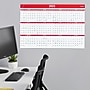 2025 Staples 48" x 32" Dry Erase Wall Calendar, Red/White (ST53911-24)~#|#~F9F9DE94-9518-4B84-B919475DB5DDCD78_sc7
