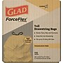 CloroxPro Glad 13 Gallon Drawstring Kitchen Trash Bag, Unscented, Gray, 110 Total Bags (22657)~#|#~F9FE6F01-9BFB-4B29-BB31D8B6ADDEA4CF_sc7