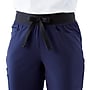 Medline Coastal AVE Women's 7-Pocket Bootcut Waistband Drawstring Scrub Pants, Medium, Navy (4912NVYMT)~#|#~FA004714-8DBB-4489-8A4BE33DDC80D3D9_sc7
