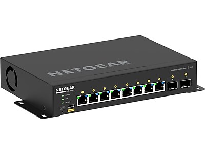Netgear AV Line M4250 Series GSM4210PX Managed Desktop Ethernet Switch - Thumbnail 3