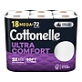 Cottonelle Ultra Comfort Toilet Paper, 2-Ply, White, 268 Sheets/Roll, 18 Rolls/Pack (54166)~#|#~FA00EFD0-1B98-4DAE-B9BFC633675A0641_sc7