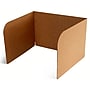 Classroom Products Foldable Cardboard Freestanding Privacy Shield, 13"H x 20"W, Kraft, 20/Box (VB1320 KR)~#|#~FA0190BB-FD4F-417F-883EE90ECD54ACFC_sc7