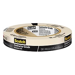Scotch Contractor Grade Masking Tape, 0.7