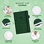 Clever Fox Bucket List Hardcover Guided Journal, 5.8" x 8.3", Green (F1-ZAJ2-SU33)~#|#~FA02BF27-D79E-4DC5-A2EF9F785ED3A9F4_sc7