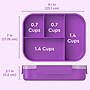 Bentgo Kids Snap & Go Bento Box, Purple (BGKDBOX-P)~#|#~FA05479F-6C5A-4055-A05F7E8350F4F432_sc7