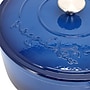 MegaChef Cast Iron 6.35 Qt. Dutch Oven, Dark Blue (935122262M)~#|#~FA0878CA-B581-4D40-B121009751983B4F_sc7