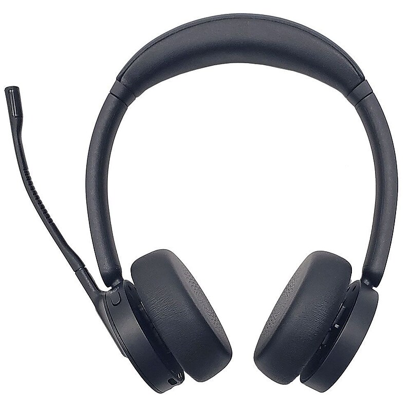 Yealink WH64 Hybrid Dual Wireless Noise Canceling Bluetooth Stereo Headset, USB-A & USB-C, MT Certified (1208685) image 1