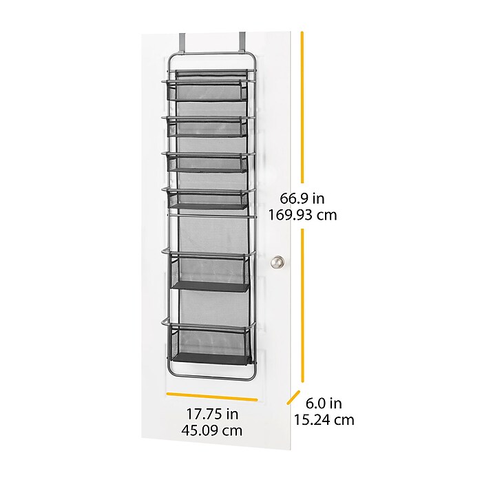 Whitmor 6-Shelf Over-the-Door Organizer, 66.92