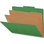 Medical Arts Press Pressboard Classification Folder, 2-Dividers, 2" Expansion, Letter Size, Moss Green, 10/Box ~#|#~FA0CBED2-438A-4856-BF259397E33E4735_sc7