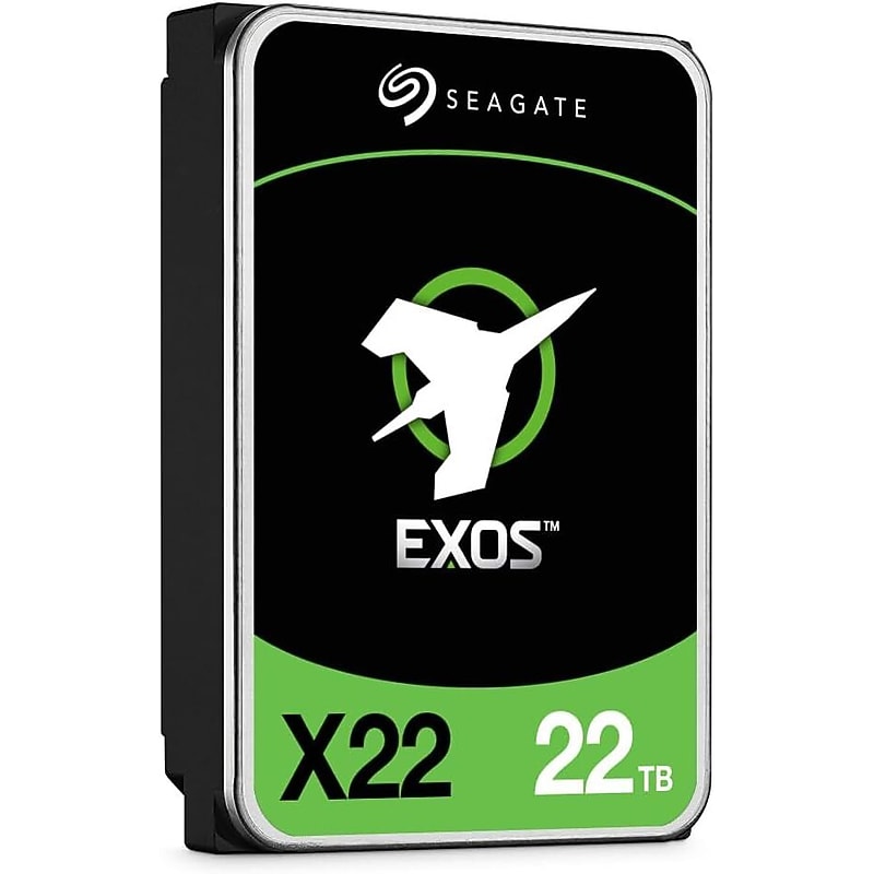 Seagate Exos X22 22TB 3.5" Internal Hard Drive (ST22000NM001E) image 1