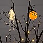 Nearly Natural Pre-Lit Artificial Halloween Pumpkins and Skulls Ornament Tree, 3' (T5363)~#|#~FA14FF7D-5466-4DB4-9C46EDCDFC156672_sc7