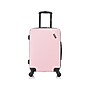 DUKAP Discovery 20" Hardside Suitcase, 4-Wheeled Spinner, TSA Checkpoint Friendly, Pink (DKDIS00S-PNK)~#|#~FA17B38D-AA03-4990-BC14587F37A87B4B_sc7