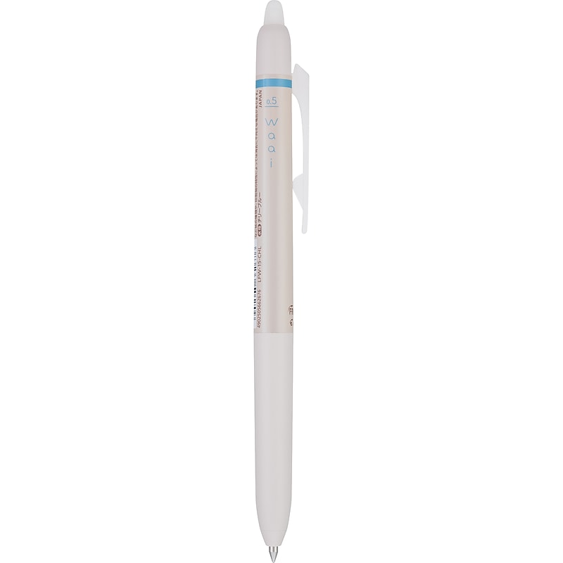 Pilot FriXion Waai Retractable Erasable Gel Ink Pen, Extra Fine Point, 0.5mm, Periwinkle Ink (21068) image 1