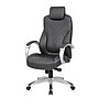 Boss Ergonomic Vinyl Swivel Executive Chair, Black (B8871-BK)~#|#~FA1BE09C-8CF5-457D-8E38E0A23BFB9C52_sc7
