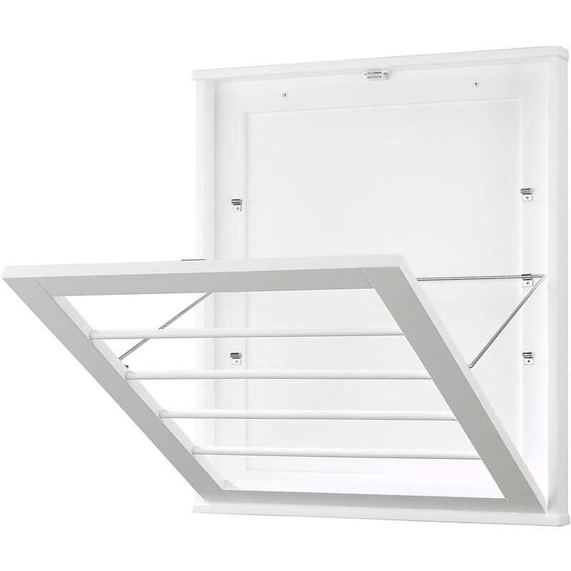 Whitmor Wood Drying Rack, White (6940-8539-BB) image 1