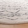 Safavieh Tulum Collection 8' Round Indoor Area Rug, Machine Made, Ivory/Grey (TUL268A-8R)~#|#~FA1DCEF3-1AFD-4993-95351085EF9A05CA_sc7