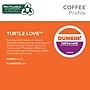 Dunkin' Turtle Love Coffee Keurig® K-Cup® Pods, Dark Roast, 22/Box (5000367615)~#|#~FA216A51-B207-4FB5-8E6AC4DEBA9381E2_sc7