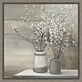 Amanti Art Pussy Willow Still Life Gray Pots Crop by Julia Purinton Framed Canvas Wall Art Print, 16" x 16" (A42674079000)~#|#~FA23AA3D-522A-4BF0-B8A78ECCF2414E74_sc7