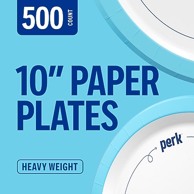 Perk Heavy-Weight Paper Plates - Thumbnail 5
