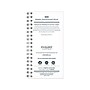 2025 AT-A-GLANCE 6.25" x 3.25" Weekly Appointment Book Refill, White/Black (70-904-10-25)~#|#~FA25BEC6-5FCB-4D20-9796E3556E32A34B_sc7