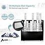 AdirOffice 50-Slot Mobile Roll File, Lockable, 28.5"H x 30"W x 15.75"D, Black (626-BLK-KIT1)~#|#~FA27B75E-2C8D-4972-9320B06F2D88FCE2_sc7