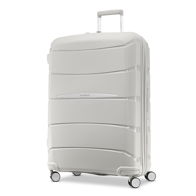 Samsonite Outline Pro 12.5" Hardside Suitcase, 4-Wheeled Spinner, Stone Grey (137395-1830) image 1