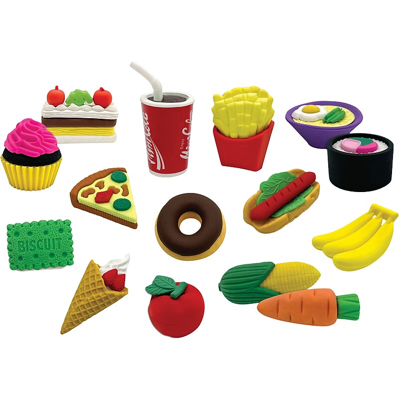 Teacher Created Resources Desk Pets Assorted Food Awards, Assorted Colors, 40/Pack (TCR20001) image 1