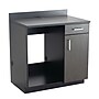 Safco 36"H Modular Break Room Appliance Base Cabinet, Asian Night/Black (1705AN)~#|#~FA31B107-6728-456C-A82FEC54F6FEDA42_sc7
