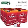 Folgers Classic Roast Coffee Keurig® K-Cup® Pods, Medium Roast, 96/Carton (204496)~#|#~FA338580-A6D1-476B-881B05A5D9F916F8_sc7