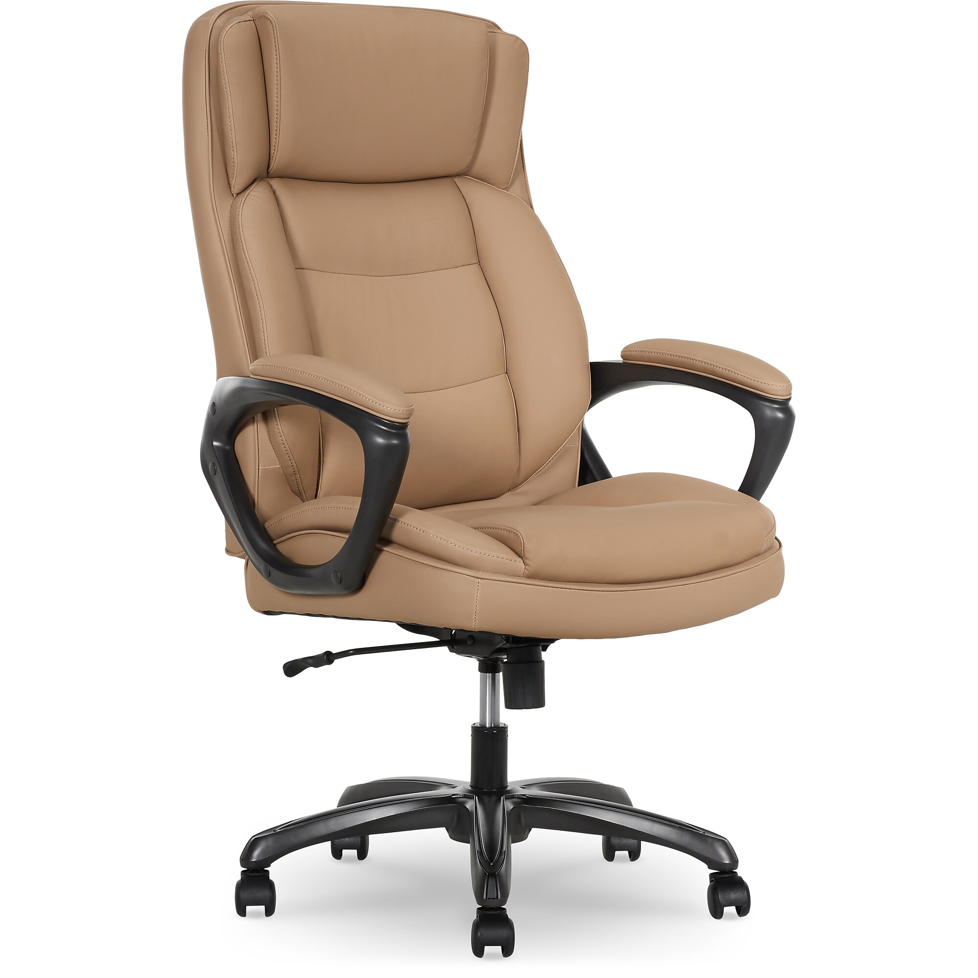 Thomasville Lansing Ergonomic Polyurethane Big & Tall Chair, 400 lb. Capacity, Light Tan (52398-TAN) Simolary simolary.com 6