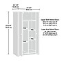 Sauder River Ranch 60"H Storage Cabinet with 5 Shelves, Grand Walnut (437321)~#|#~FA36E432-5BB9-4EC9-BFFC18EC3D1EAAFF_sc7