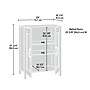 Sauder Select 38"H Storage Cabinet with 2 Shelves, Spring Maple (443665)~#|#~FA4216AC-51E3-4A09-98A76486F62B7E28_sc7