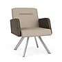Lesro Willow Vinyl Lounge Chair, Patriot Plus Concrete/Adler Peppercorn/Silver (WL1101SSV02PPCN)~#|#~FA42A106-5317-4F85-A80817C13E9FCD49_sc7