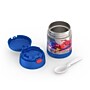 Thermos FUNtainer Kids Spiderman Stainless Steel Insulated Food Jar, 2-Compartment, 10 oz. (EAF3105SP6)~#|#~FA447862-FBB9-4CA5-861DAC3C53F76E2F_sc7