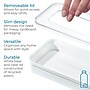 iDESIGN Storage Bag Dispenser, White/Clear, 2/Set (95614C3) ~#|#~FA44E04E-A3CF-40F0-BFE02C860E3DB631_sc7