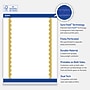 Avery Pre-Printed Gold Edge Dots Design Matte Blank Card, White, 20/Pack (S00-DK8)~#|#~FA4B5BF3-2053-4BE3-B942BED292BAB705_sc7