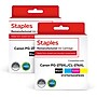 Staples Remanufactured Black and Color High Yield Toner Cartridges Replacement for Canon PG-275XL/CL-276XL (4981C008), 2/Pack~#|#~FA4C2889-C758-46B3-A6D1D682B4F26472_sc7