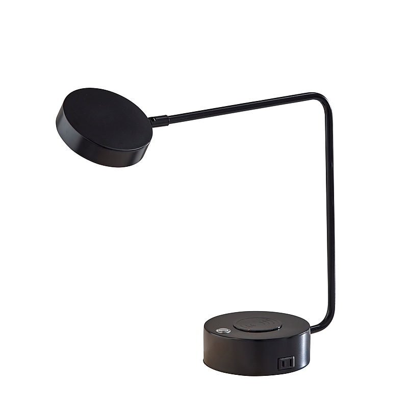 Adesso Viper Supercharger LED Desk Lamp, 15"H, Black (2615-01) image 1