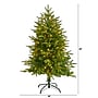 Nearly Natural Colorado Mountain Fir Natural Look Artificial Christmas Tree, 4' (T1685)~#|#~FA4F4DB9-413C-48D2-94DC7EB4A930FEA7_sc7