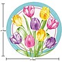 Say Hooray! Trendy Tulips Spring Disposable Tableware Set, 49/Pack (DTC9628E2A)~#|#~FA515C43-E873-41CC-BD58A3AC69092F5F_sc7