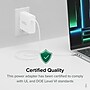 Plugable USB-C Gan Power Adapter, 140W, White (PS-EPR-140C1)~#|#~FA53DD6B-AB31-4C3E-8980CE0FB4C2C8BB_sc7
