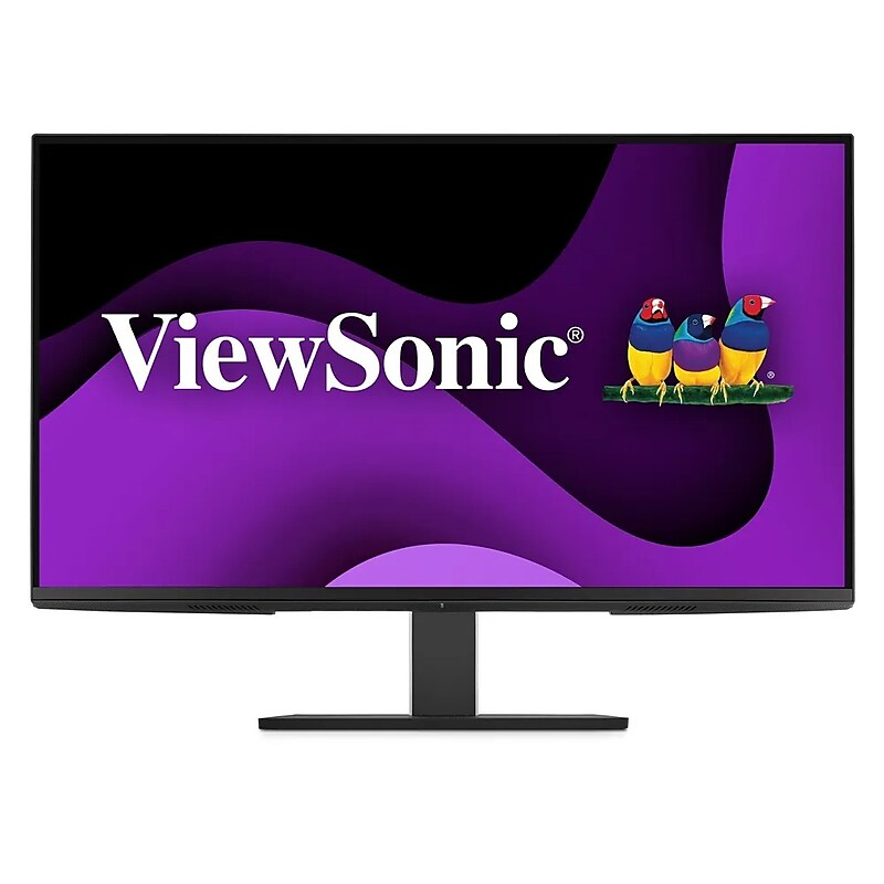 ViewSonic 27'' QHD IPS 100Hz LED Monitor, Built-In Speaker, Height Adjustable, Black (VG2758-2K) image 1